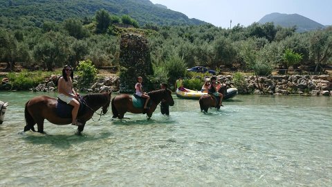 Horse Riding in Acheron River