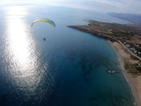 Paragliding Paratrike chania Crete Power FLY greece