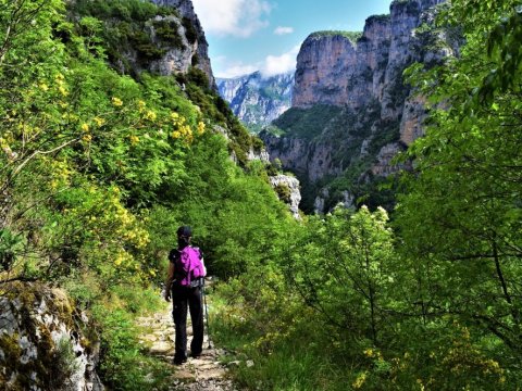 Hiking Tour Vikos Canyon Πεζοπορια Greece