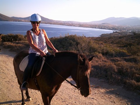 Horse Riding Tour Paros Kokou Greece ιππασια αλογα sunset.jpg9