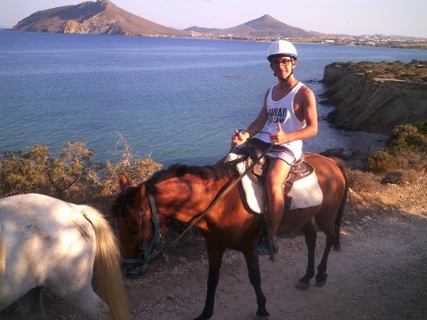 Horse Riding Tour Paros Kokou Greece ιππασια αλογα sunset.jpg8