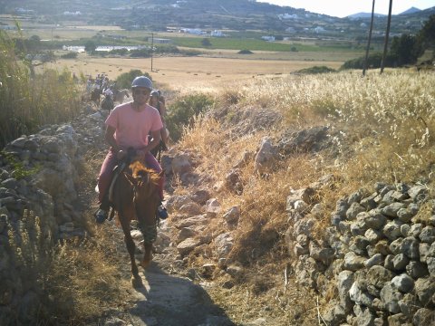 Horse Riding Tour Paros Kokou Greece ιππασια αλογα sunset.jpg6