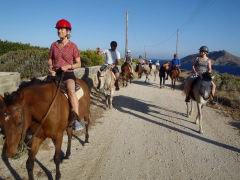 Horse Riding Tour Paros Kokou Greece ιππασια αλογα sunset.jpg2