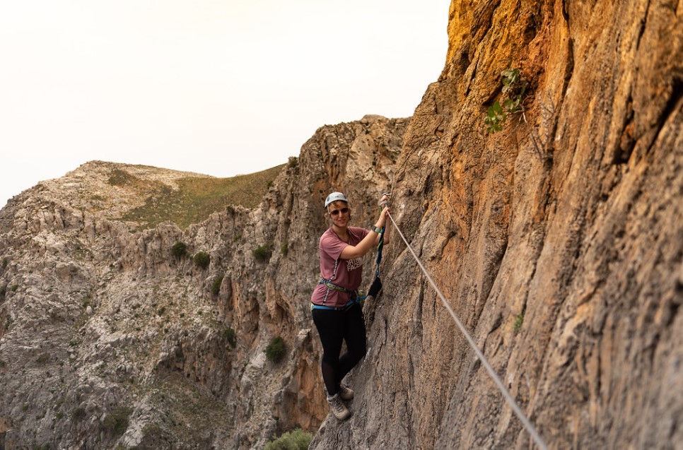 Via Ferrata (Rock Climbing) Kapetaniana Crete