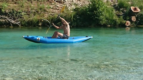 Acheron kayak canoe acherontas magic river greece ποταμος