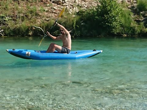 Acheron kayak canoe acherontas magic river greece ποταμος