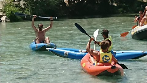 Acheron kayak canoe acherontas magic river greece ποταμος