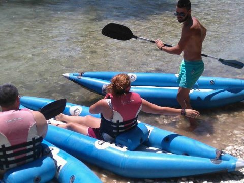 Acheron kayak canoe acherontas magic river greece ποταμος