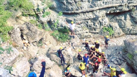 Alpine zone canyoning papigo zagori zagorochoria nefeli gorge greece παπιγκο ζαγοροχωρια νεφελη