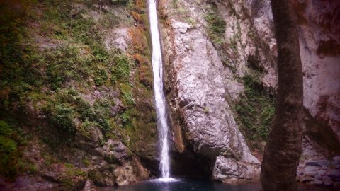 green oliver  pozar thermal springs kounoupitsa waterfall greece hiking πεζοπορια λουτρα ποζαρ