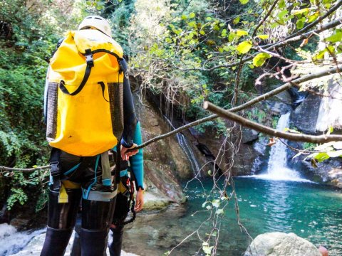 hellas canyon via ferrata pelion greece ελλαδα canyoning πηλιο