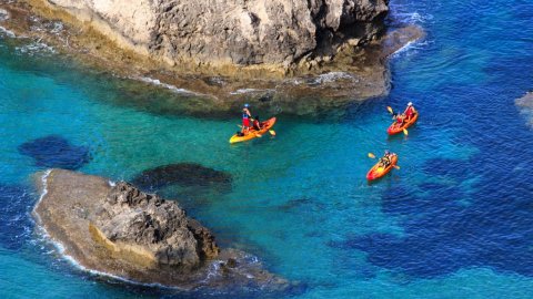 Sea kayak near Parga 