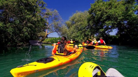 Kayak στο ποτάμι Αχέροντα, Νεκρομαντείο