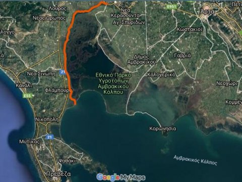 Louros River, Κayaking – Βirdwatching into the wild greece preveza 9