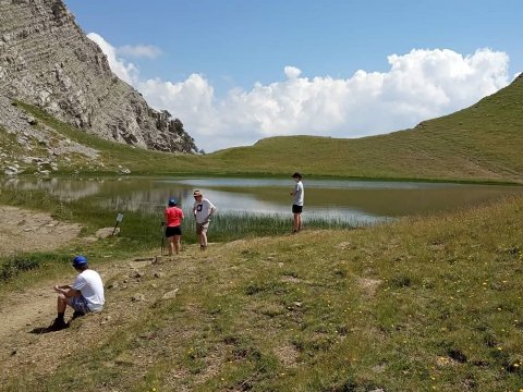 hiking alpine lake drakolimni papigo tymfi πεζοπορια δρακολιμνη τυμφη Compass adventures greece