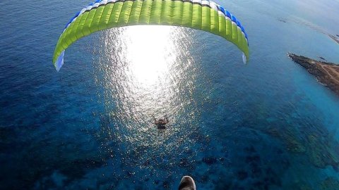 Paragliding Crete greece Power Fly hraklio