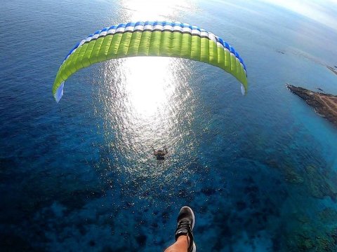 Paragliding Crete greece Power Fly hraklio