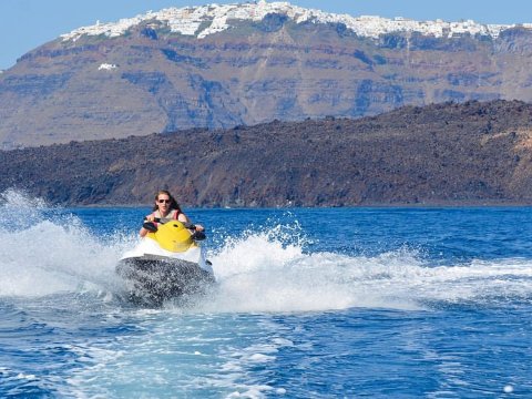 Santorini  jet ski Wavesports greece