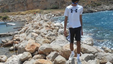 Hiking Coastline Path Nafplion