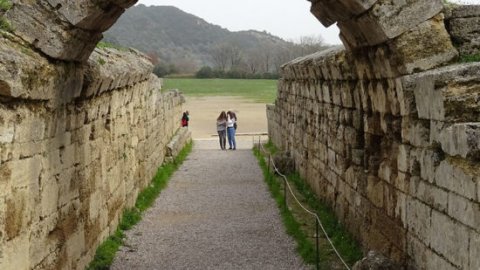 Hiking at Ancient Olympia