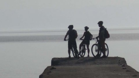 Cycling Lesvos ride Bay of Gera greece  (1)