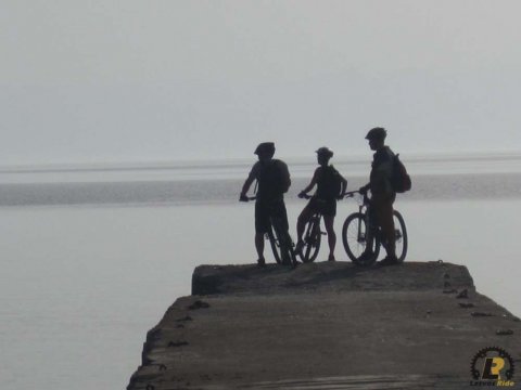 Cycling Lesvos ride Bay of Gera greece  (1)