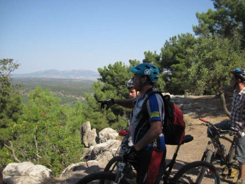 Cycling Lesvos ride Bay of Gera greece  (2)