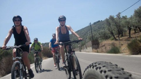 Cycling Lesvos ride Bay of Gera greece  (3)