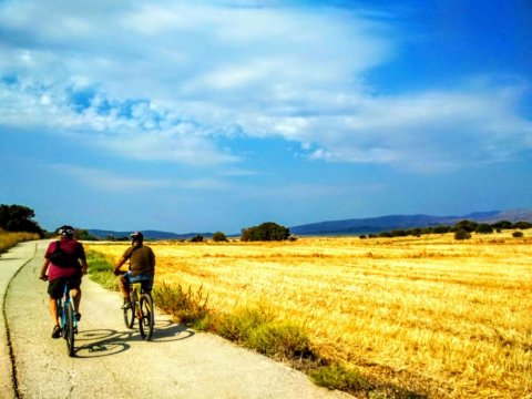 Cycling Lesvos Ride  Kallonis Flamingo Route grece ποδηλασια (3)