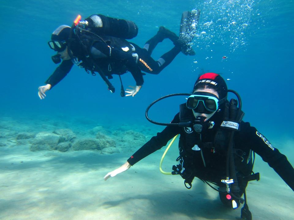 Try Scuba Diving Folegandros