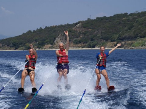 Water Sports Centre Roda chalkidiki waterski wakeboard greece rental