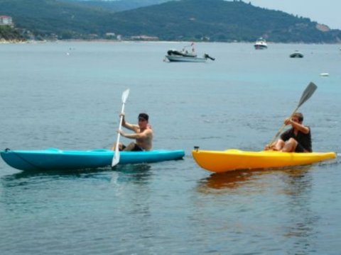 watersports centre roda chalkidiki ενοικιαση canoe kayak rental greece 