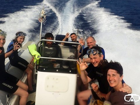 Azure Diving Center snorkeling toroni chalkidiki greece