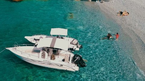 boat trip pelion Scout greece2