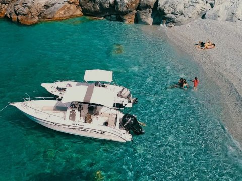 boat trip pelion Scout greece2