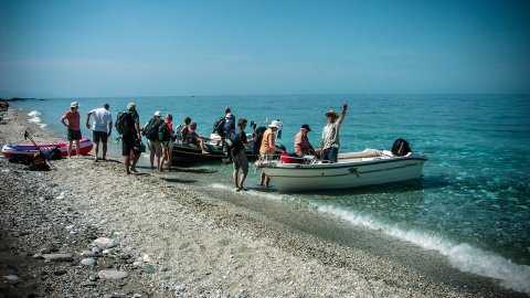 boat trip pelion Scout greece3