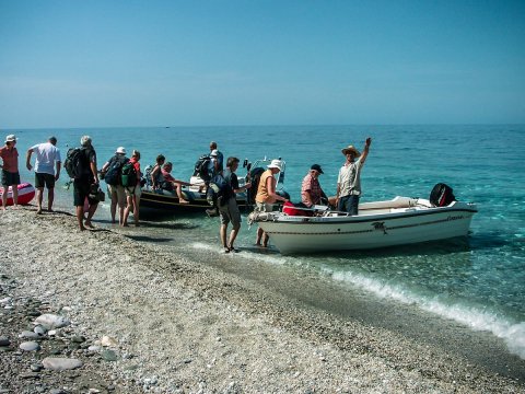boat trip pelion Scout greece3