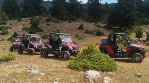 Περιήγηση Buggy-ATV (Γουρούνες) φαράγγι του Άγιου Λουκά