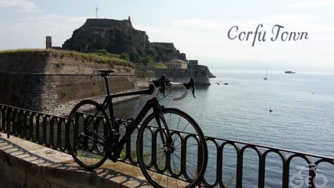 Cycling Corfu Town Tour