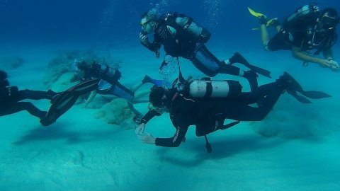 Discover Scuba Diving Almyrida near Chania Crete