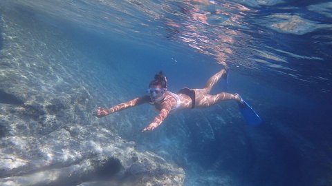 Snorkeling με σκάφος στους Παξούς