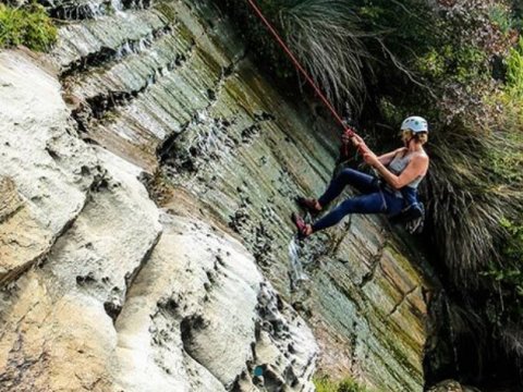 Via Ferrata Climbing & Rappel Andros Greece  (6)