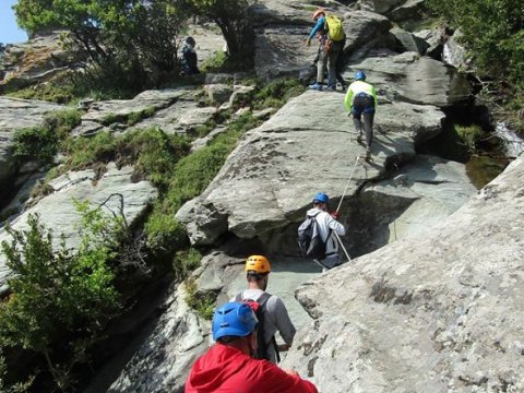 Via Ferrata Climbing & Rappel Andros Greece  (4)