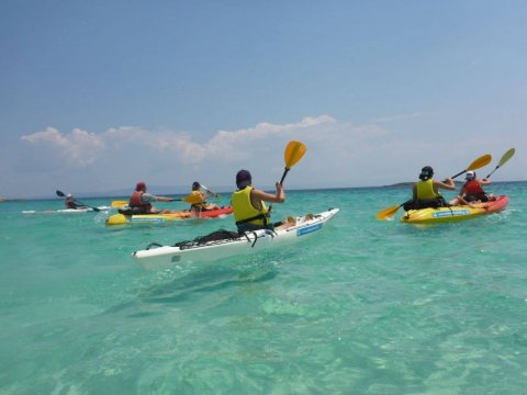 Sunset Sea Kayak Trip Halkidiki Greece tour Vourvourou.jpg11