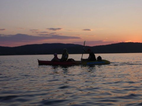 Sunset Sea Kayak Trip Halkidiki Greece tour Vourvourou.jpg10