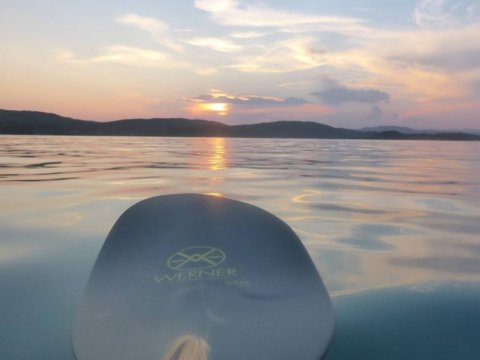 Sunset Sea Kayak Trip Halkidiki Greece tour Vourvourou.jpg6