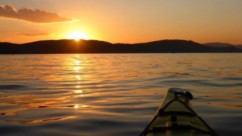 Sunset Sea Kayak Trip Halkidiki