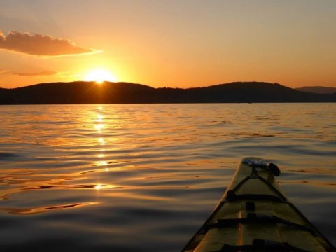 Sunset Sea Kayak Trip Halkidiki Greece tour Vourvourou.jpg5