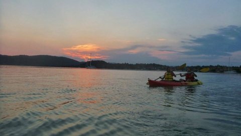 Sunset Sea Kayak Trip Halkidiki Greece tour Vourvourou.jpg3