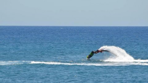 Flyboard  Santorini Greece Watersports